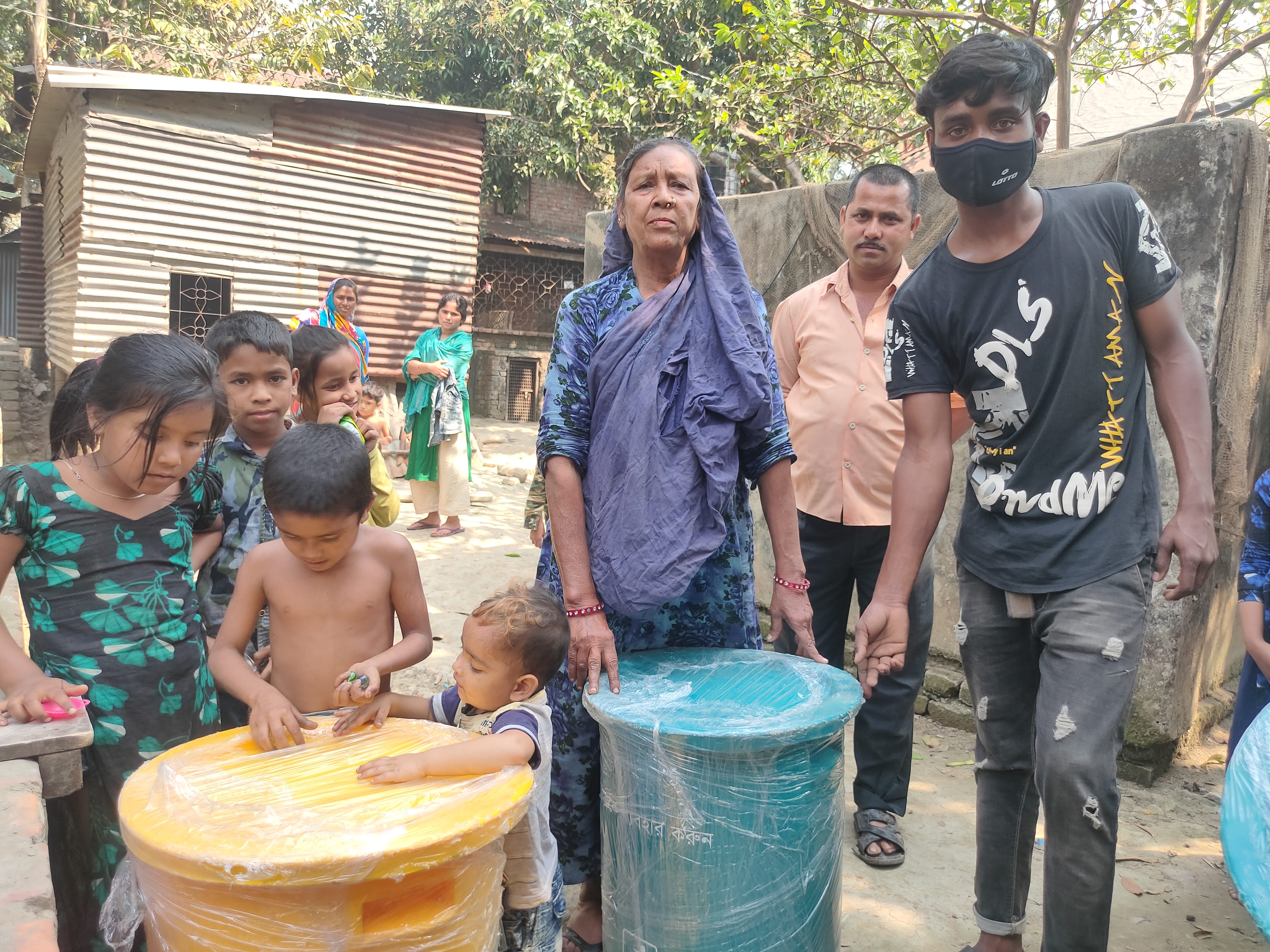 Dustbin Distribution for Waste Segregation, Savar