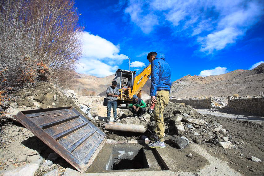 24x7 Water Supply to residents of Upper Leh